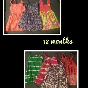 18 months girls summer dresses